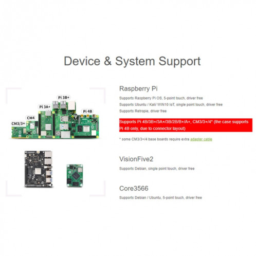 Écran tactile capacitif Waveshare 7 pouces 800 × 480 IPS, interface DSI, contact 5 points sans étui SW9501292-018