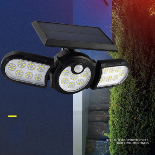 112 LED TG-TY080 3-TEADES PLAQUES SOLAIRE SOLAIRE EXTÉRIEUR EMPLÈME EMPLÈME EMPANCHÉRICAILLE EMPLOI LE JARDON Lampe à gazon SH1402605-07