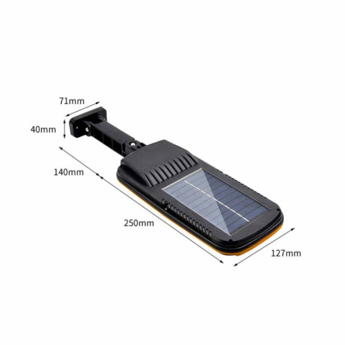 TG-TY07705 6 x 40 COB Solaire extérieur Étanche Etanche Etanche Plaque Human Body Induction Jardin Light Clôture Lumière Éclairage Street Light SH1705825-07