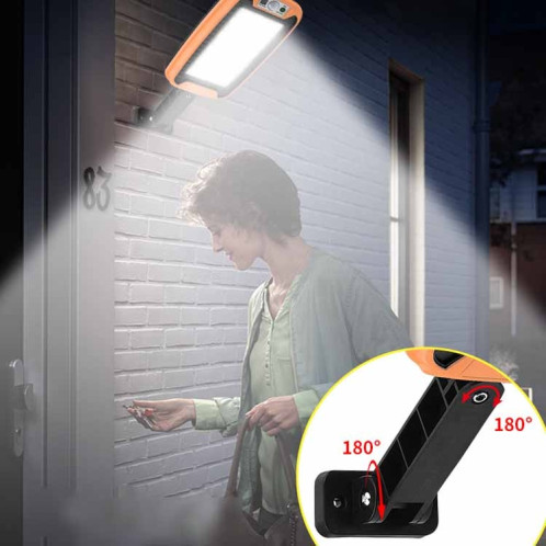 TG-TY07705 6 x 40 COB Solaire extérieur Étanche Etanche Etanche Plaque Human Body Induction Jardin Light Clôture Lumière Éclairage Street Light SH1705825-07