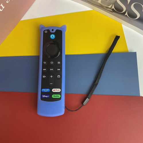 2 PCS Y26 Étui à distance à distance pour Amazon Alexa Voice Remote 3rd Gen (Bleu Ice) SH201C104-07