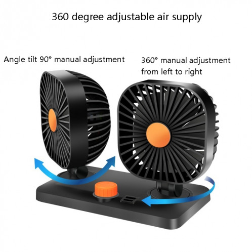 MINI USB 12 / 24V Ventilateur électrique électrique SH19011857-07