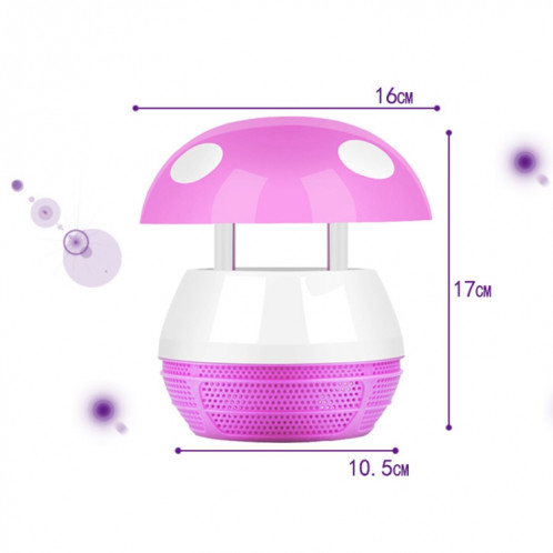 Mushroom LED MOSQUITO KILLER Lampe Mosquito Mosquito Killer (bleu ciel) SH601B245-06