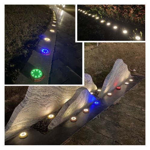2 PCS 8 LEDS Pétales solaires Solar Lampe Etanche Jardin Lumière de jardin, Spécifications: Lily violet (lumière colorée) SH58031498-07