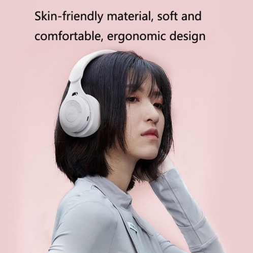 Casque Bluetooth sans fil M6 casque stéréo de jeu pliant avec micro (rose) SH901E1371-07