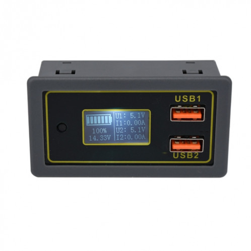 Table d'électricité de la tension DC de voiture 12 / 24V Batterie à piles-acides de la batterie Tournez 5V USB Fast Fu de charge SH87931039-07