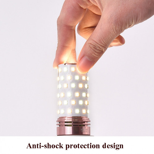 16W-E27 3 PCS Pas de clignotage de maïs de maïs bulbe bulbe ampoule, couleur de lumière: blanc SH4317882-07