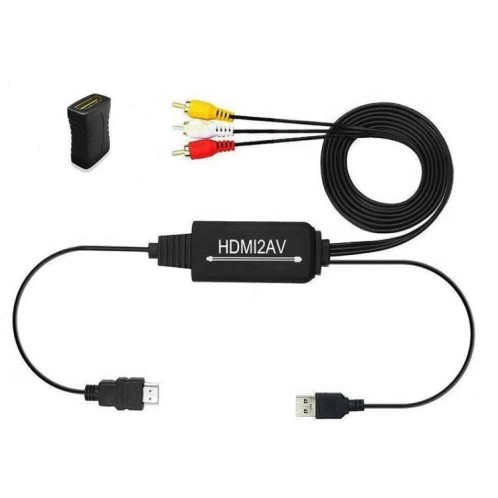 RL-HTAL1 HDMI To AV Convertisseur Spécifications: Confinement mâle à mâle + convertisseur HDMI SH05021520-06