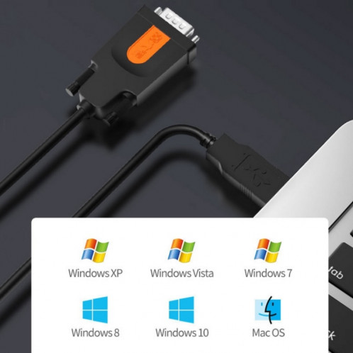 D.Y.Tech USB à DB9 Câble série RS232COM, Spécifications: FT232 1.5M SD16011082-06