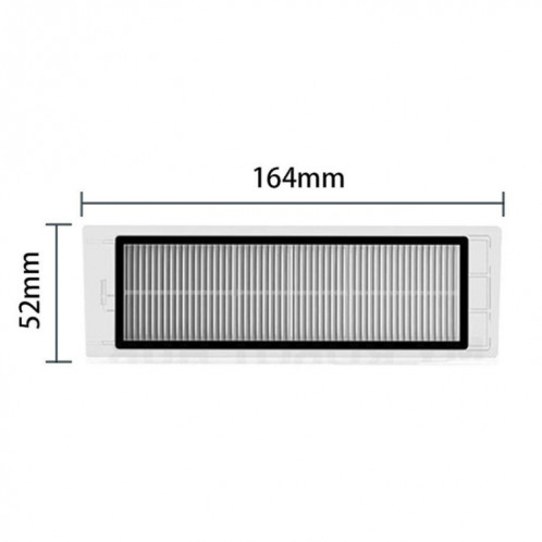 16 PCS / Set Pinceau principal + Brosse latérale + Filtre Haipa pour Xiaomi / Robok Robot Robot SH4525398-05