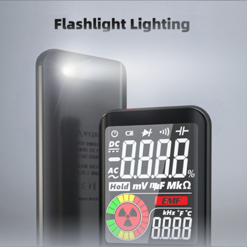 Bsiber S20 Testeur multimètre de rayonnement électromagnétique intelligent de rayonnement électromagnétique SB9077563-09