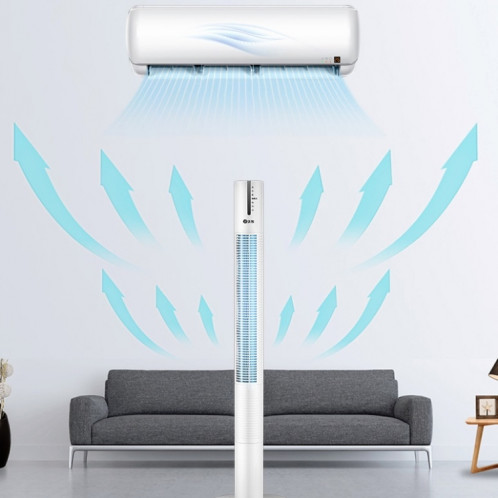 Ventilateur de sol de tour de ventilateur sans feuilles WoMu Household Plug CN, taille: 110 cm, style: télécommande SW94041246-010
