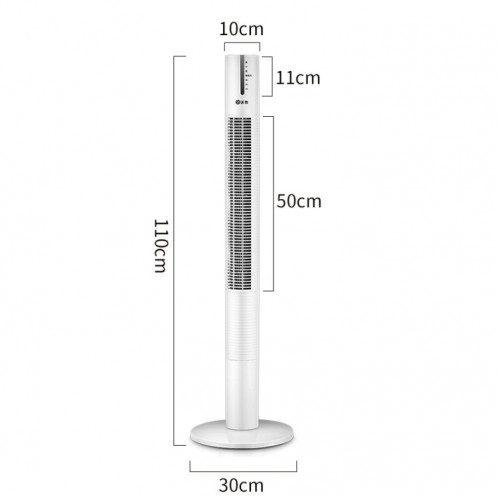 Ventilateur de sol de tour de ventilateur sans feuilles WoMu Household Plug CN, taille: 110 cm, style: télécommande SW94041246-010