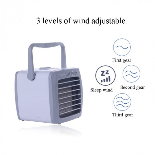 A006 Mini-refroidisseur d'air portable Ventilateur de climatisation Ventilateur de refroidissement de l'eau du ventilateur, Diamètre du ventilateur: Coton Core SH13021883-07