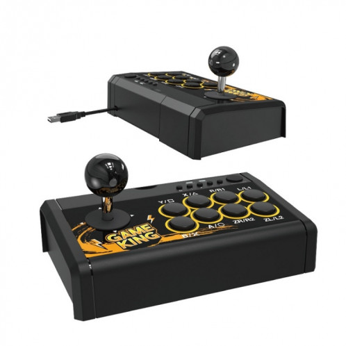 Le contrôleur de jeu Dobe 4 en 1 prend en charge la fonction Turbo pour PS4 / PS3 / N-Switch / PC (noir) SD501A1050-05