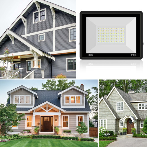10W PIR LED Spotirlight Projet extérieur Lumière Étanche Étanche Écouto-économie d'énergie Économie d'énergie, Style: (lumière blanche froide) SH606A1250-08