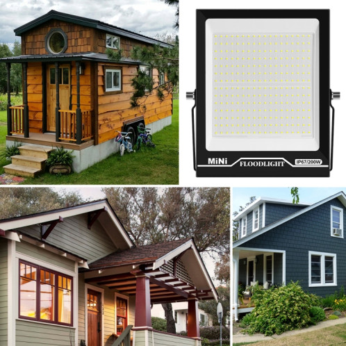 Lampe de projection LED de 30W LED en plein air imperméable haute puissance de publicité de publicité lumineux éclairage de jardin lumineux (lumière blanche froide) SH803A268-07