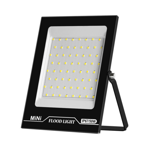50W LED Lampe de projection en plein air imperméable à l'imperméable haute puissance publicitaire phare High Light Jardin éclairage (lumière blanche froide) SH804A802-07