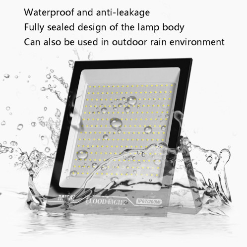Lampe de projection à LED 100W à l'extérieur de l'eau imperméable haute Puissance de publicité Projecteur Haute Jardin lumineux (lumière blanche froide) SH805A1138-07