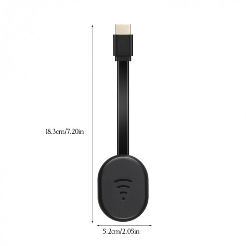 E38 WIFI WIFF WIFI WIFI WIFI DISIQUE Dongle Récepteur Airplay Miracast DLNA TV Stick pour iPhone, Samsung et d'autres smartphones SH61041848-07