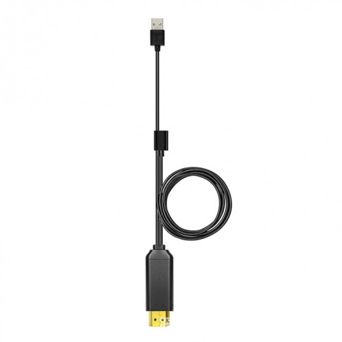 L3B TYPE-C USB à transfert audio compatible HDMI Connecteur d'écran TV HD TIX-NO-One (noir) SH201A1427-07