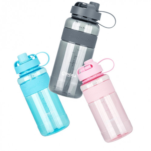 MINGXIA MXCP05 GRANDS CAPPORT CAPPORT EAU DE TASSE D'EAU EN PLASTIQUE AVEC BOUILLE DE SPORTS PORTABLE PORTABLE DE PAILLEUR, Couleur: Gris 3000ml SH11081190-07