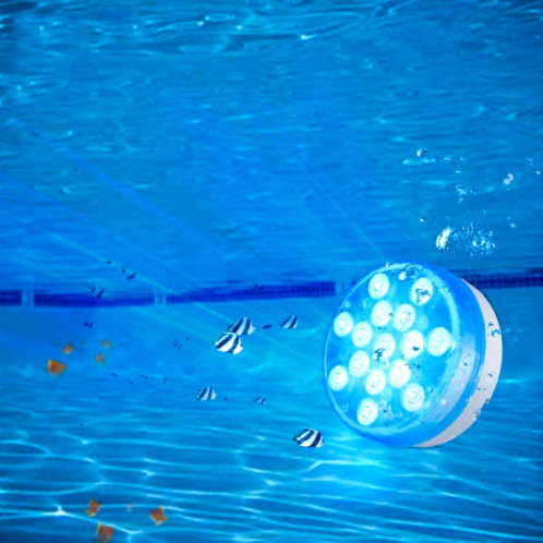 15 LEDS RF Télécommande de plongée Lampe de piscine imperméable magnétique, Spécification: 2 PCS + 1 RC (16 couleurs) SH002A1694-07