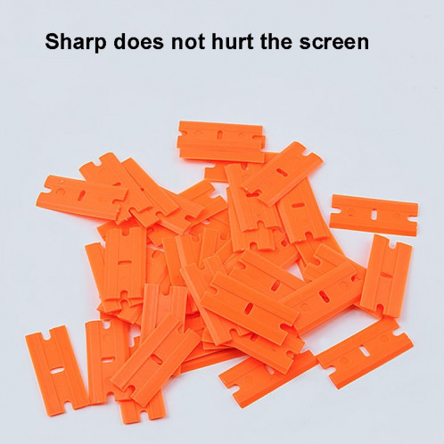 5 pcs outil de film automobile Petite pelle de nettoyage en verre en plus de la pelle à colle, spécification: lame en plastique SH6401554-04