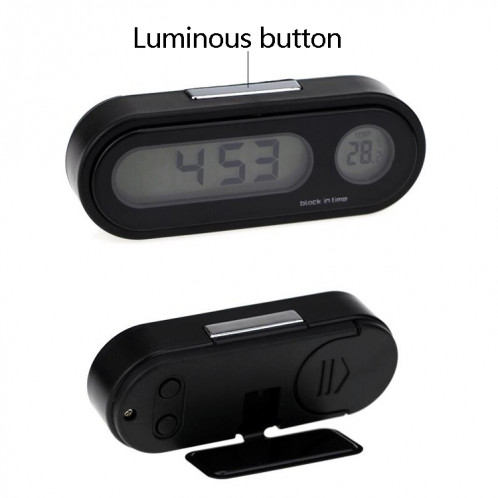 Compteur de température de la température de la lumière de la lumière de la lumière de la lumière de la lumière de la pièce de nuit (lumière bleue noire) SH501A786-07