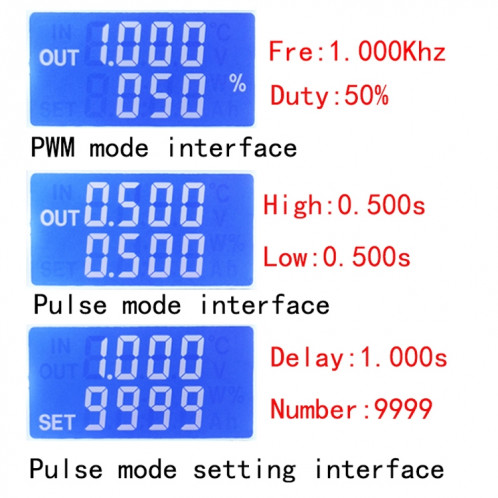 Générateur de signal PWM ZK-PP1K PWM 1HZ-150KHZ PWM Générateur d'onde carrée réglable de fréquence p. SH9355623-06