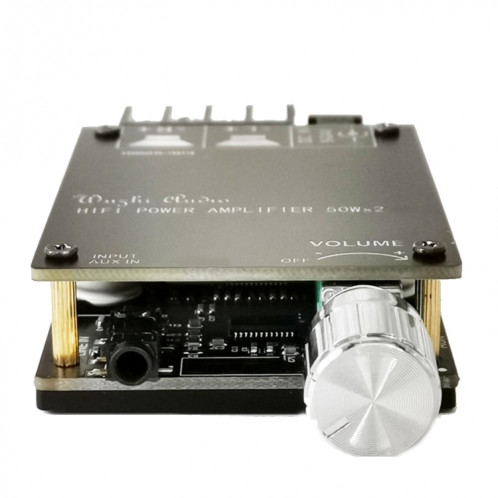 ZK-502C HIFI sans fil Bluetooth 5.0 TPA3116 TPA3116 Board d'amplificateur audio numérique 50W x 2 amplificateur stéréo amplificateur avec coquille SH1101792-06