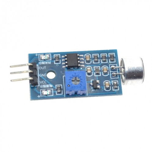 10 PCS Soule de détection de son module Microphone Module Microphone Contrôle vocal Switstle Switst Switst pour Arduino (tableau bleu) SH201A1962-04
