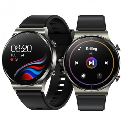 UM91 TWS Bluetooth Headset Smart Watch MP3 Musique Sports Business Bluetooth Montre (Noir) SH601A1491-07