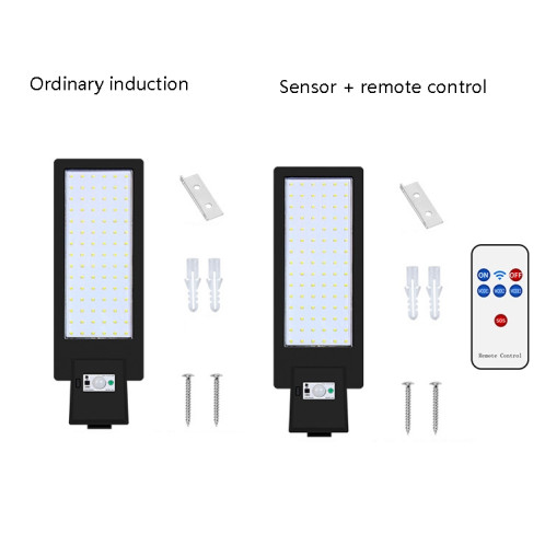 LED Solar Street Lampe Human Body Induction Route Éclairage Ménage Extérieur Lumière de jardin, Style: Sensation du corps (lumière blanche froide) SH001B852-07