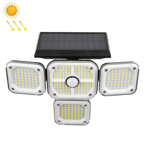 TG-TY051 4-HEAD ROBILLE SOLAR MUR LECTEUR CAPTEUR DE BORD DE JARDON EXTÉRIEUR CORRIDOR EMPANÇAIRE ELECTROUILLE DE JARKINE LUMIÈRE SUR LA STRICURE, SPECTURE: 231 LED SH16061456-07