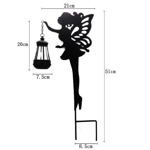 2 en 1 lampe de jardin solaire métal extérieur paysage jardin lumière lumière fée ornements pelouse lumière SH7201530-07