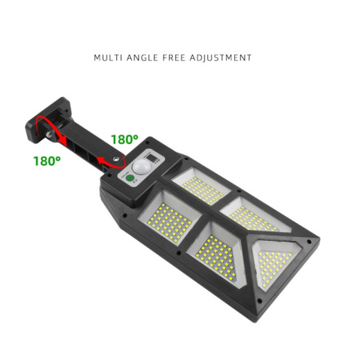 TG-TY100 196 LED Solaire Human Outdoor Body Induction Mur de Jardin Clôture Vence Street Light SH0201671-07