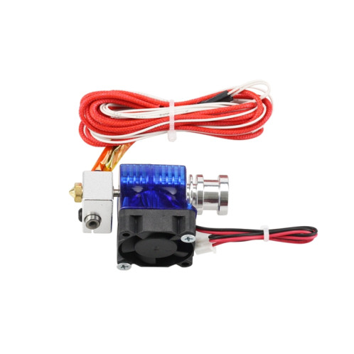 Imprimante 3D V6 Imprimante d'extrusion d'extrusion J-Head Hotend avec ventilateur de refroidissement unique, spécification: courte 1,75 / 0,4 mm SH40101586-05