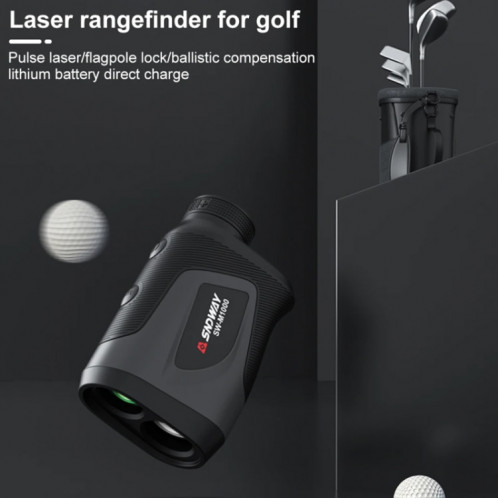 SnDway Telescope Golf RangeFinder Handheld Angle d'angle d'altitude extérieur, modèle: SW-M500 500m SS8301455-013