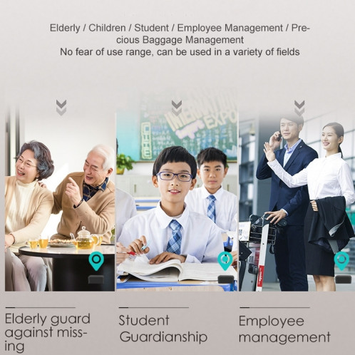 Localisateur miniature CJ220 enfants plus âgés localisateur GPS personnel SH40301737-07