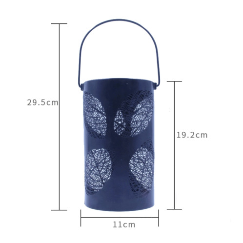 Lumière portative creuse de fer forgé de jardin extérieur de jardin extérieur (feuilles) SH301A1382-05