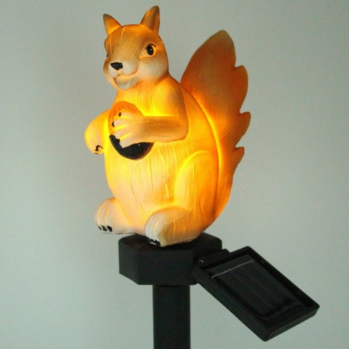 Led Solar Squirrel Squirrel Light Jardin Extérieur Décoration Paysage Lumière (lumière blanche chaude) SH501A1415-05