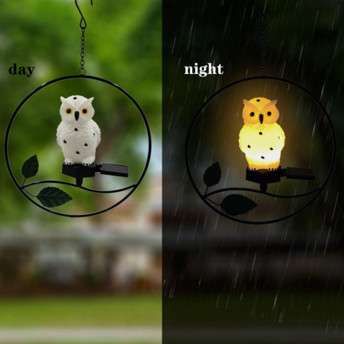 Jardin imperméable extérieur Simulation solaire Simulation animalière LED Paysage Light (hibou) SH601A1602-06