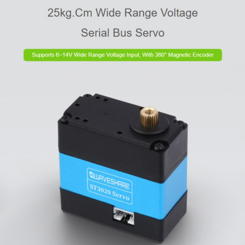 Waveshare 24703 25kg.cm tension large plage ST3020 bus série Aervo SW6694814-020