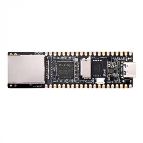 Carte de développement micro Linux Waveshare LuckFox Pico Plus RV1103, avec port Ethernet et en-tête SW2101408-014