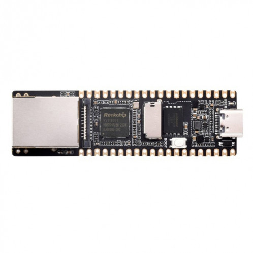 Carte de développement Micro Linux Waveshare LuckFox Pico Plus RV1103, avec port Ethernet sans en-tête SW2102509-014