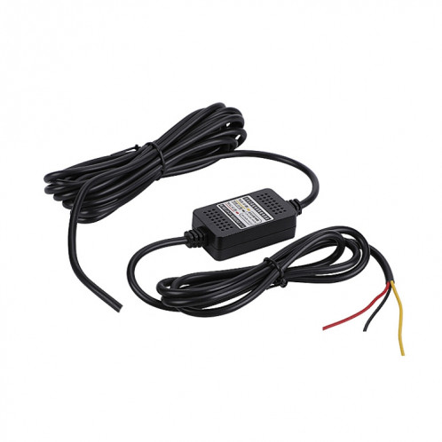 H516 Enregistrement Step-Down Line Rétrécissement Vidéo Vidéo Chargeur Line Ligne de stationnement Surveillance de stationnement Trois-Core Cordon d'alimentation, Modèle: sans fusible (coude micro gauche) SH302E955-07