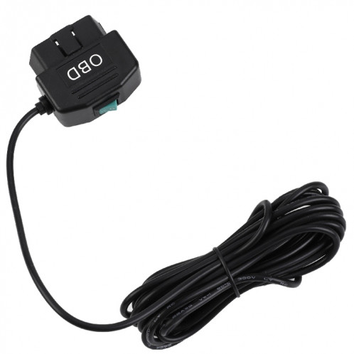 H507 Enregistreur de conduite OBD Step-Bas ligne ACC Cordon d'alimentation à trois cœurs 12 / 24V à 5V 3A Ligne de protection basse pression, Spécification: mini coude droit SH48031954-07