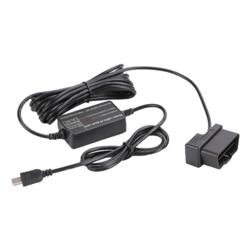 H525 Enregistreur d'entraînement OBD Radar Line Micro-ondes Induction Antyhyline avec protection de voiture de protection basse tension (mini droite) SH401A1882-07