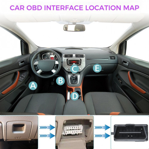 H525 Enregistreur d'entraînement OBD Radar Line Micro-ondes Induction Antyhyline avec protection de voiture de protection basse tension (mini droite) SH401A1882-07